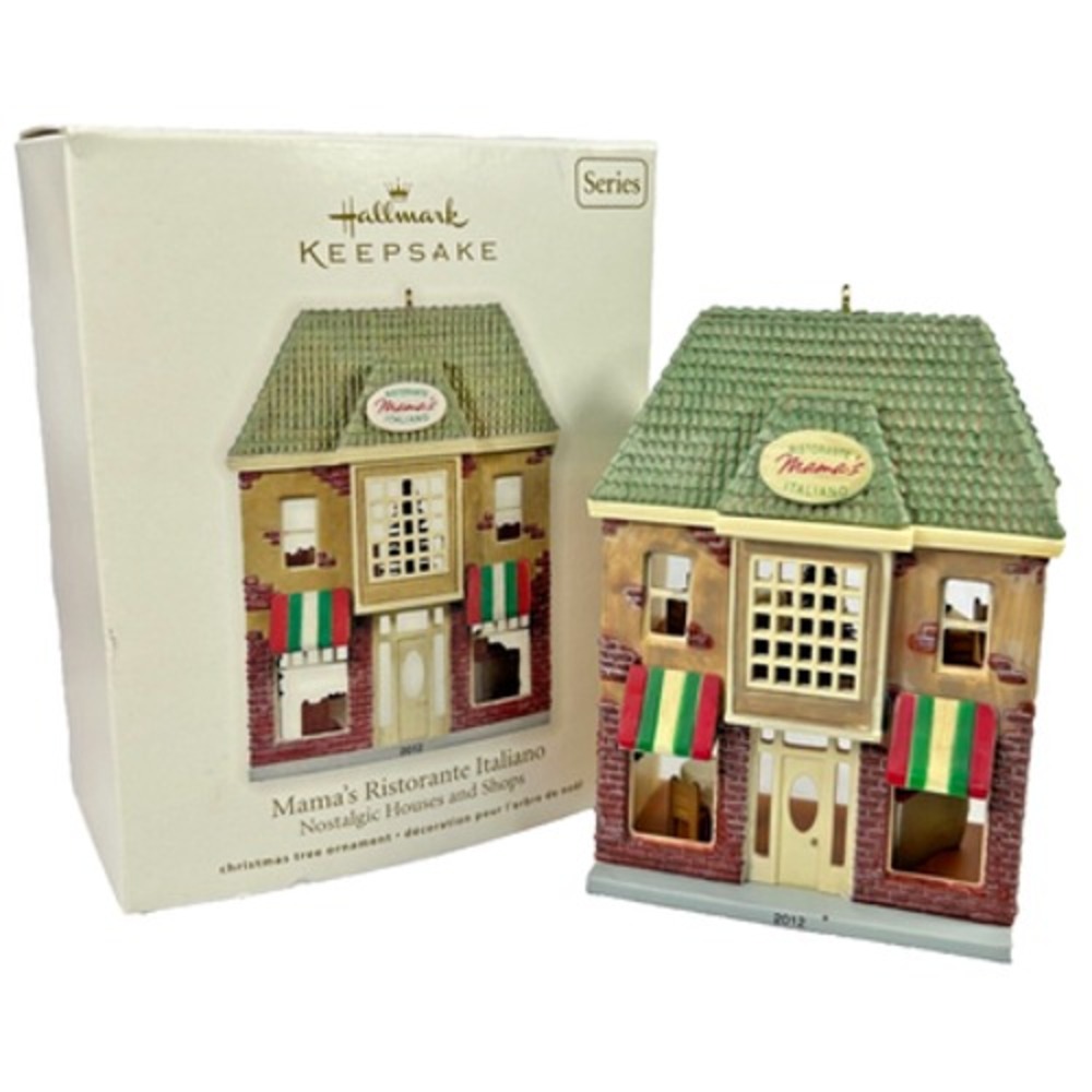 Hallmark MAMA'S RISTORANTE ITALIANO #29 Nostalgic Houses and Shops Series 2012